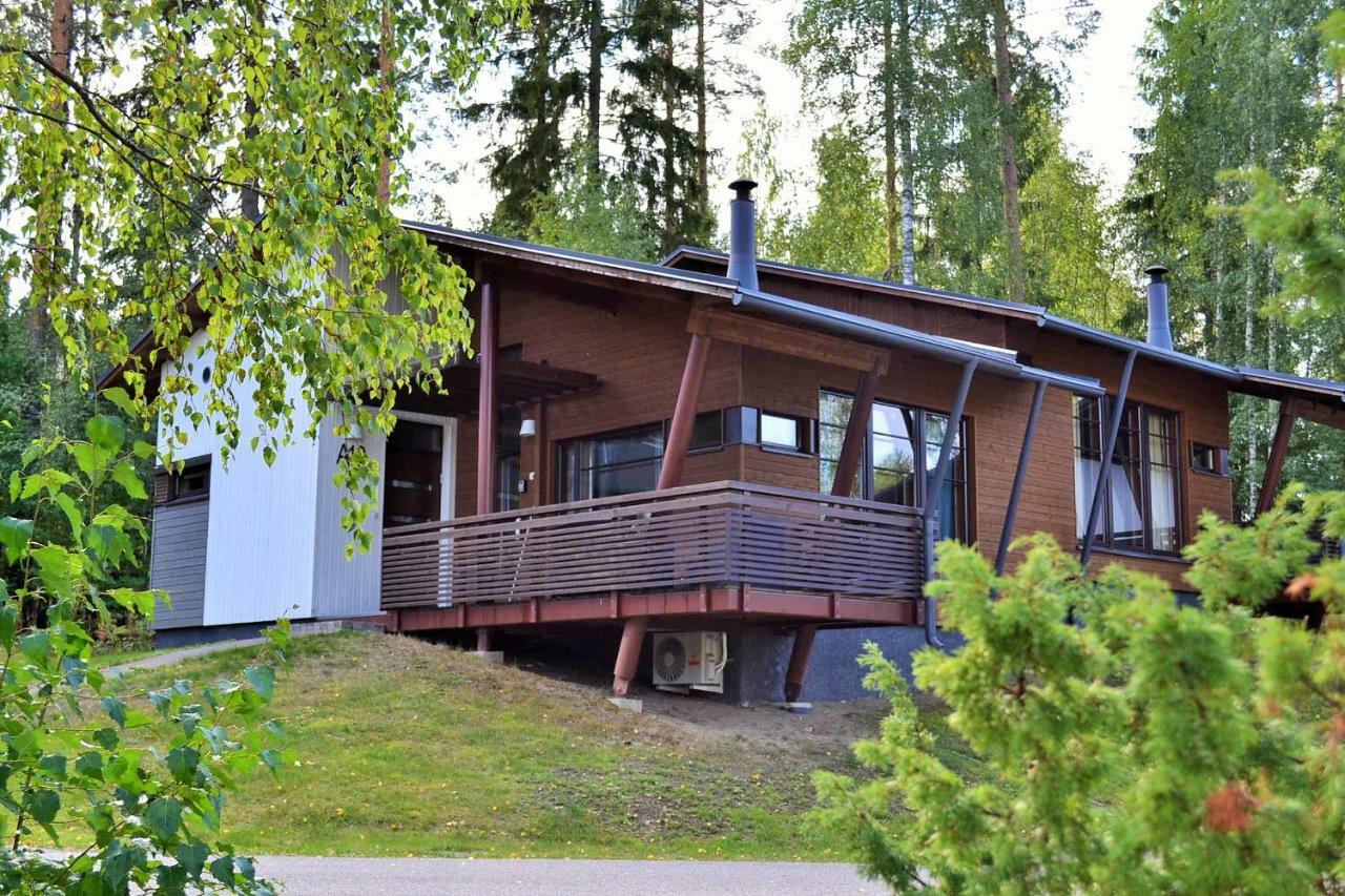 Saimaa Style Spa Chalet Virasoja Exterior foto